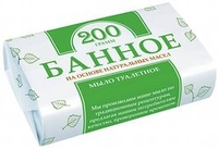 Мыло НМЖК 200 г(в ассортименте Банное,Хвойное)